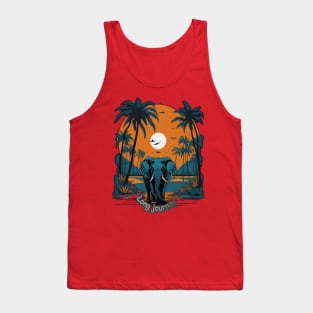 LONG JOURNEY ELEPHANT Tank Top